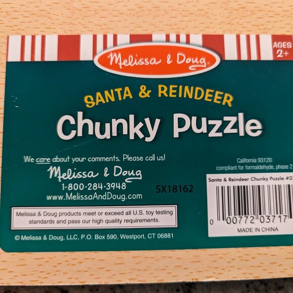 Melissa & Doug Reindeer Puzzle - Picture 6 of 7